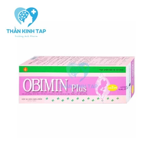 Obimin Plus - Bổ sung các vitamin và khoáng chất